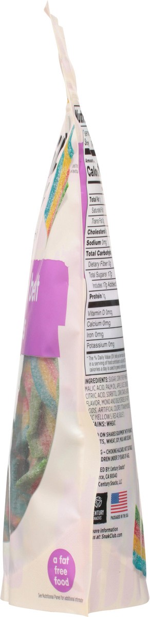 slide 9 of 9, Snak Club Rainbow Belt Bites 11 oz, 11 oz