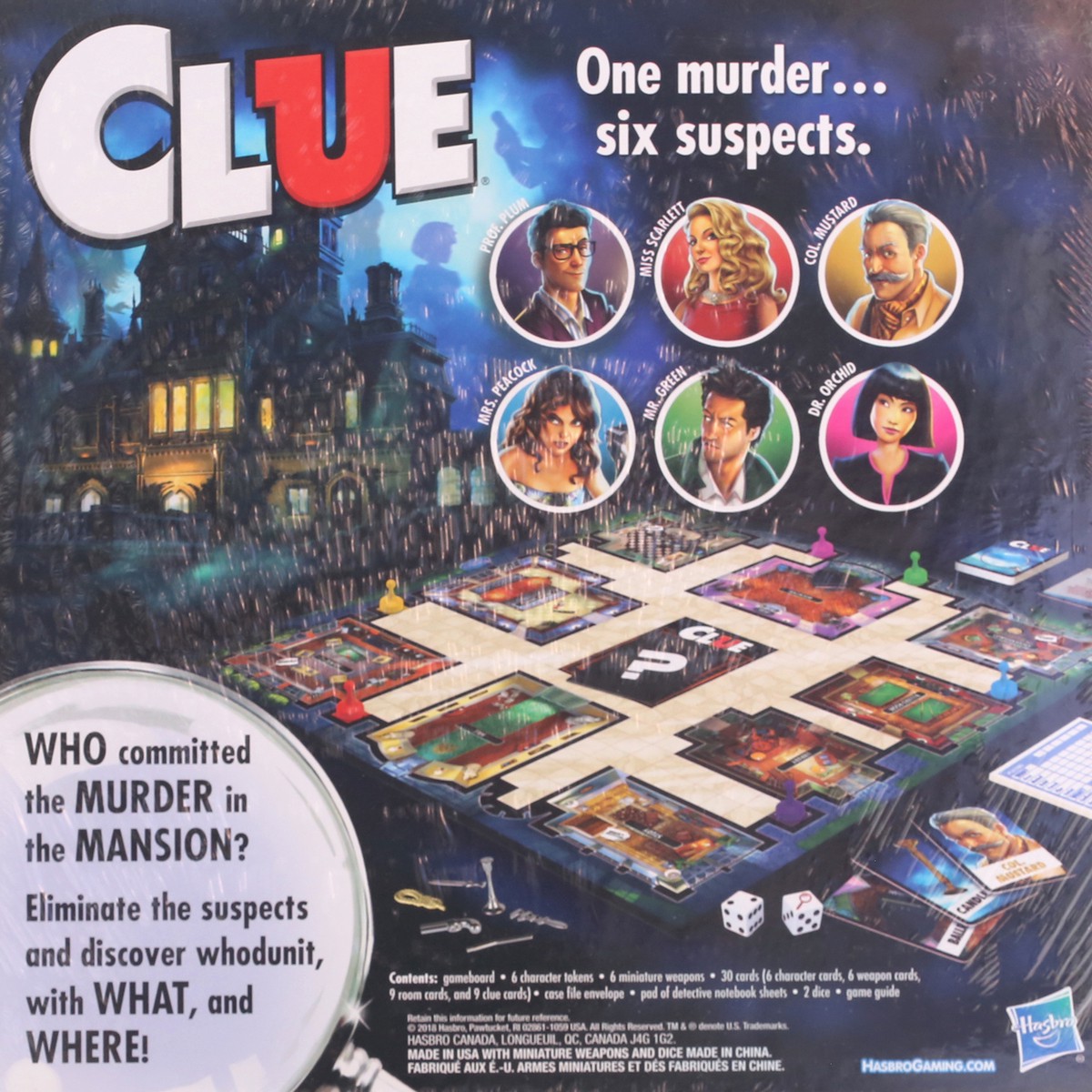 slide 5 of 9, Clue Classic Mystery Game 1 ea, 1 ct
