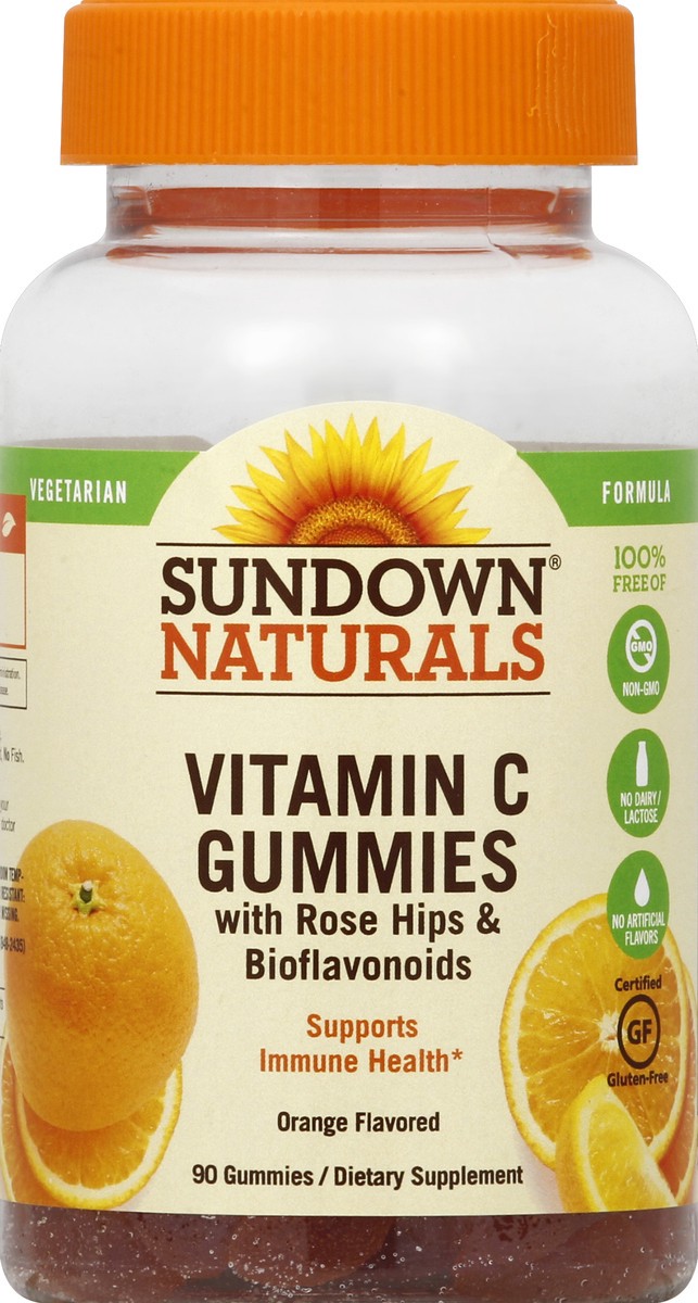 slide 1 of 5, Sundown Naturals Vitamin C 90 ea, 90 ct