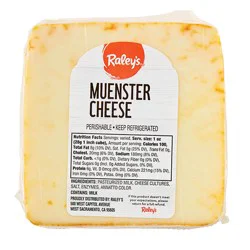 Raley's Muenster Cheese Per Pound