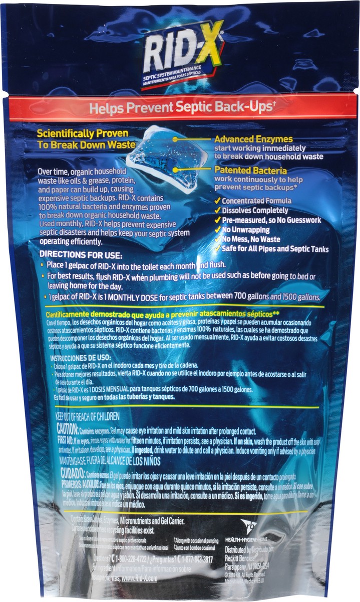 slide 5 of 12, RID-X Septi Pacs 3.2 oz, 3.2 oz