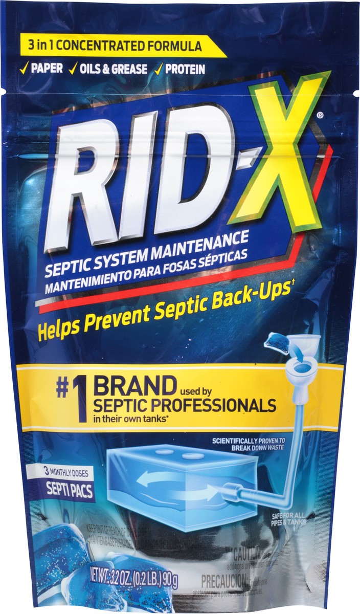 slide 9 of 12, RID-X Septi Pacs 3.2 oz, 3.2 oz
