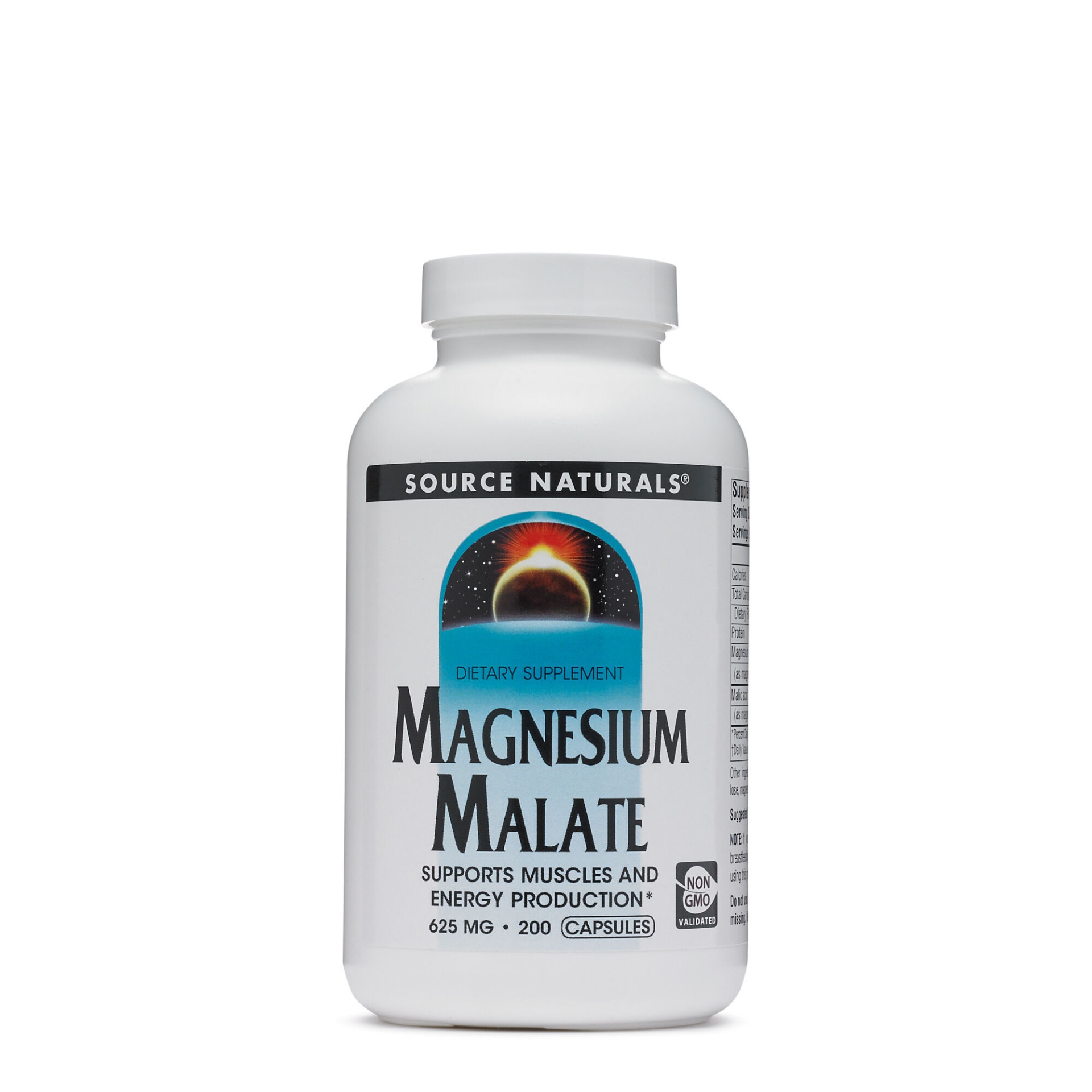 slide 1 of 1, Source Naturals Magnesium Malate, 200 ct