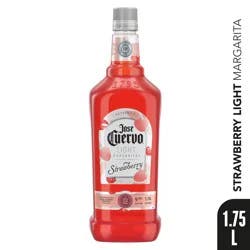 Jose Cuervo Authentic Margarita Strawberry Light Ready to Drink Cocktail (1.75 L)