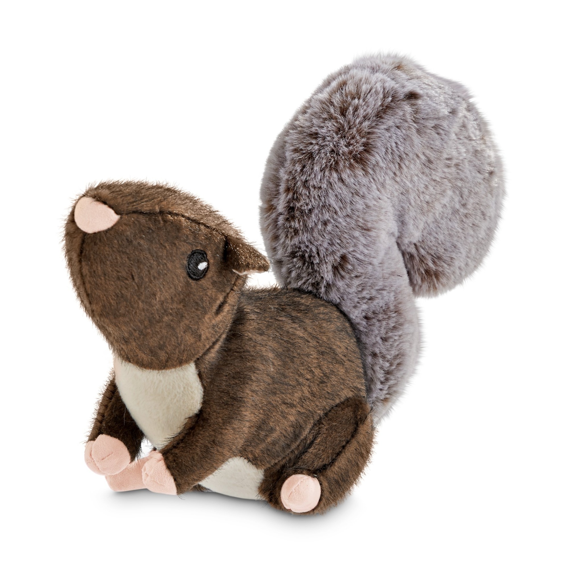 slide 1 of 1, Leaps & Bounds Wild Plush Squirrel Dog Toy, SM