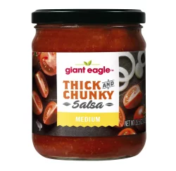 Giant Eagle Thick & Chunky Salsa, Medium