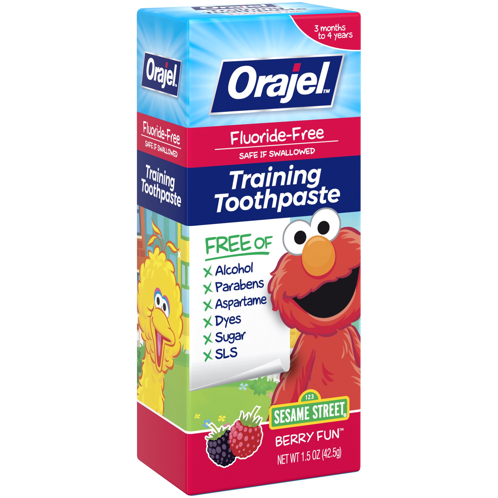 slide 3 of 5, Orajel Toothpaste 1.5 oz, 1.5 oz