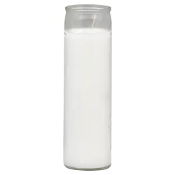 St. Jude Candle, White