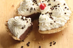 Tippin's Chocolate Cream Pie Slice