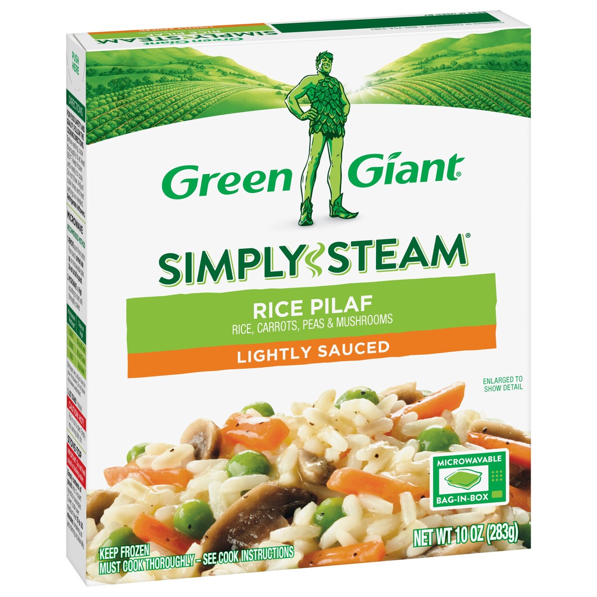 slide 2 of 8, Green Giant Simply Steam Lightly Sauced Rice Pilaf 10 oz, 10 oz