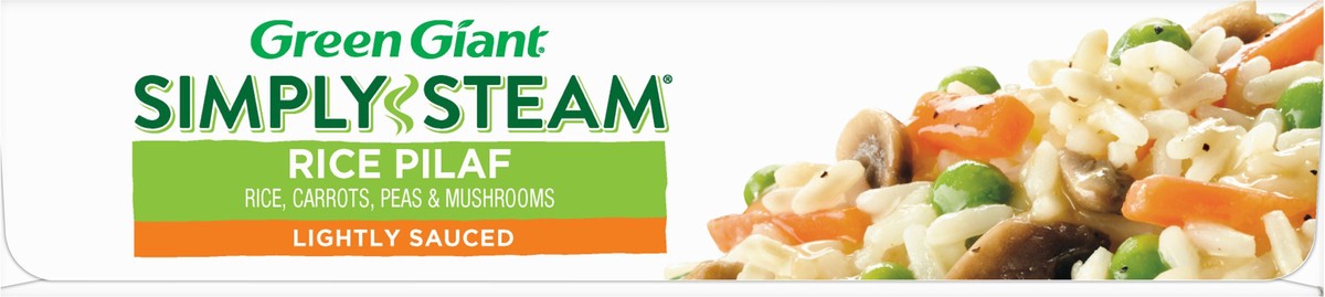 slide 4 of 8, Green Giant Simply Steam Lightly Sauced Rice Pilaf 10 oz, 10 oz