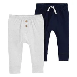 Carter's Carters Baby 2-Pack Pull-On Pants Multi 3M