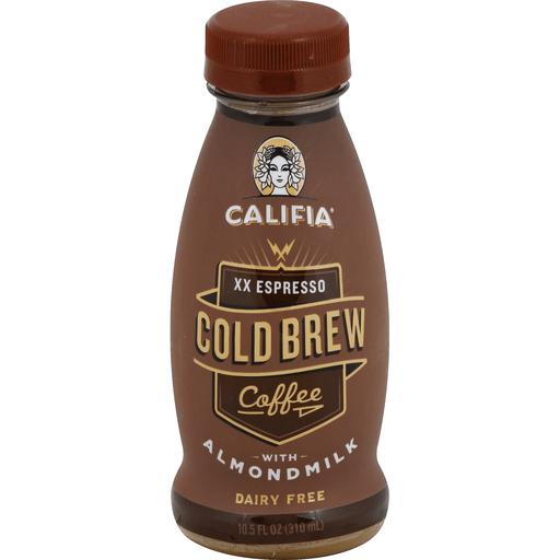 slide 5 of 5, Califia Farms Iced Coffee With Almond Milk Double Espresso - 10.5 oz, 10.5 oz