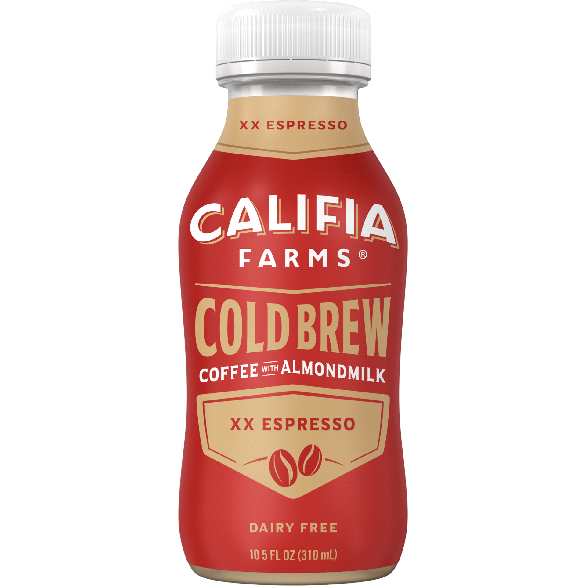 slide 1 of 1, Califia Farms Iced Coffee With Almond Milk Double Espresso, 10.5 oz