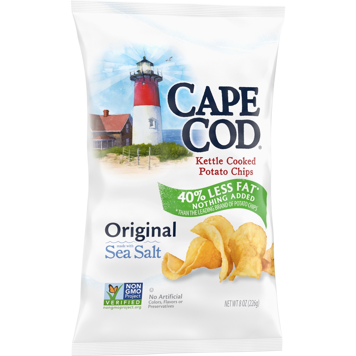 slide 2 of 11, Cape Cod Kettle Cooked Potato Chips Original, 8 oz