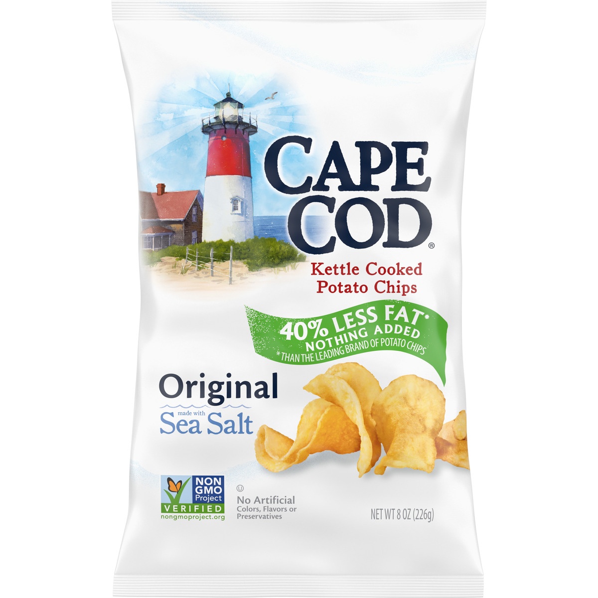 slide 9 of 11, Cape Cod Kettle Cooked Potato Chips Original, 8 oz