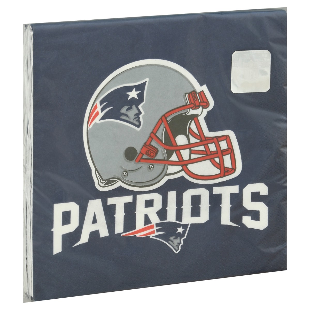 slide 2 of 9, NFL 2-Ply New England Patriots Napkins 16 ea, 16 ct