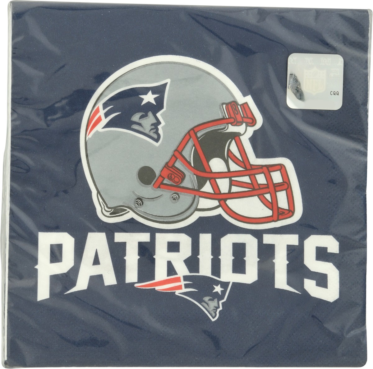 slide 4 of 9, NFL 2-Ply New England Patriots Napkins 16 ea, 16 ct