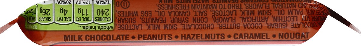 slide 5 of 6, Snickers Single Hazelnut Bar, 1.76 oz