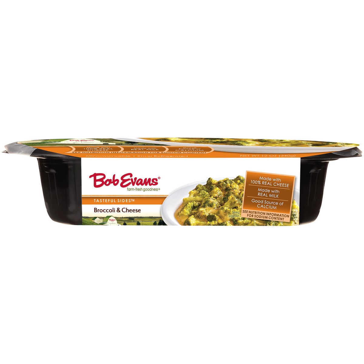 slide 5 of 13, Bob Evans Tasteful Sides™ Broccoli & Cheese 12 oz. Sleeve, 12 oz