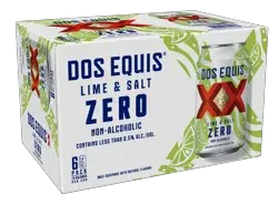 Dos Equis Lime & Salt Zero, 6 Pack, 12 fl oz Cans