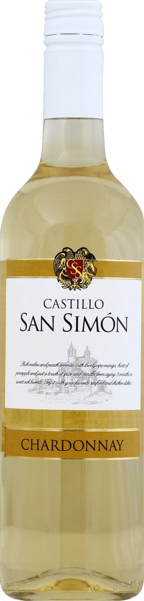 slide 2 of 2, Castillo San Simon White Wine 750 ml, 750 ml