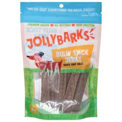 JollyBarks Beef Bully Stick Jerky 8 oz