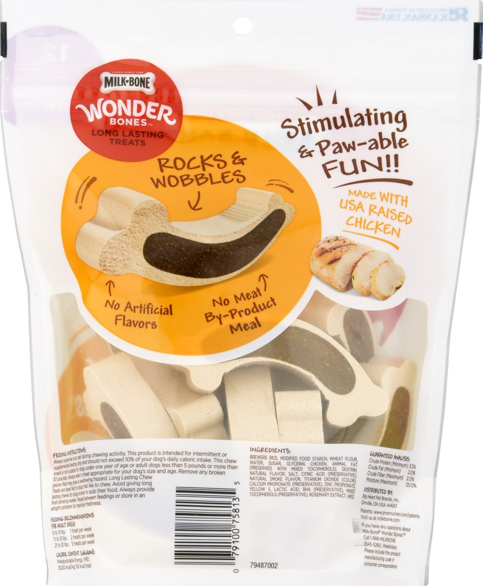 slide 8 of 9, Milk-Bone Wonder Bones Paw Rockers Mini Dog Treats 12 ea, 12 ct