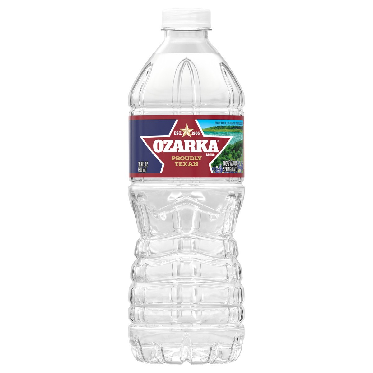 slide 1 of 4, OZARKA Brand 100% Natural Spring Water- 16.9 fl oz, 16.9 fl oz