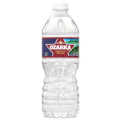OZARKA Brand 100% Natural Spring Water, 16.9-ounce plastic bottle