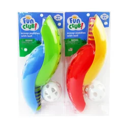 Fun Club Scoop Paddles, Ball, 3 Pieces