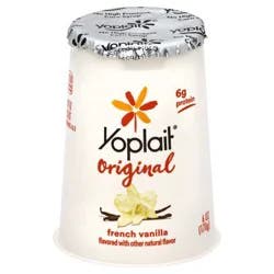 Yoplait Original Low Fat French Vanilla Yogurt Cup, 6 oz