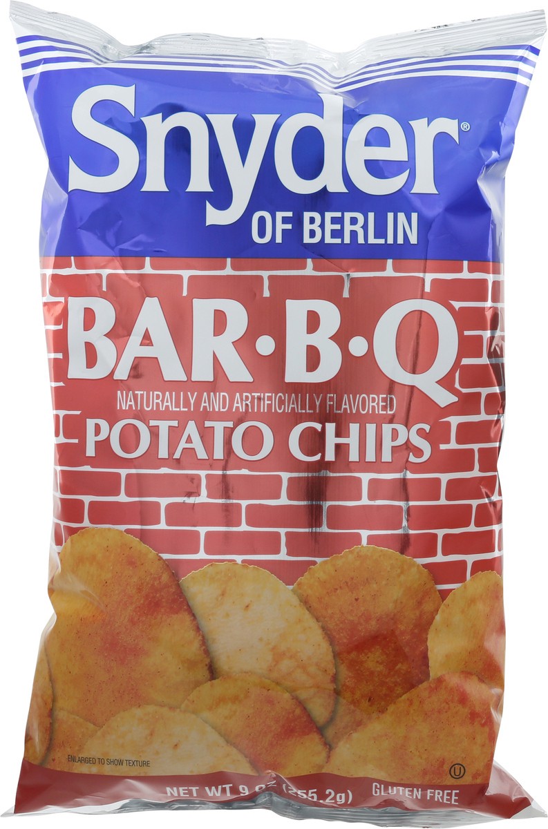 Snyder's Of Hanover Snyder Of Berlin Bar-B-Q Potato Chips - 7.75oz 7.75 ...