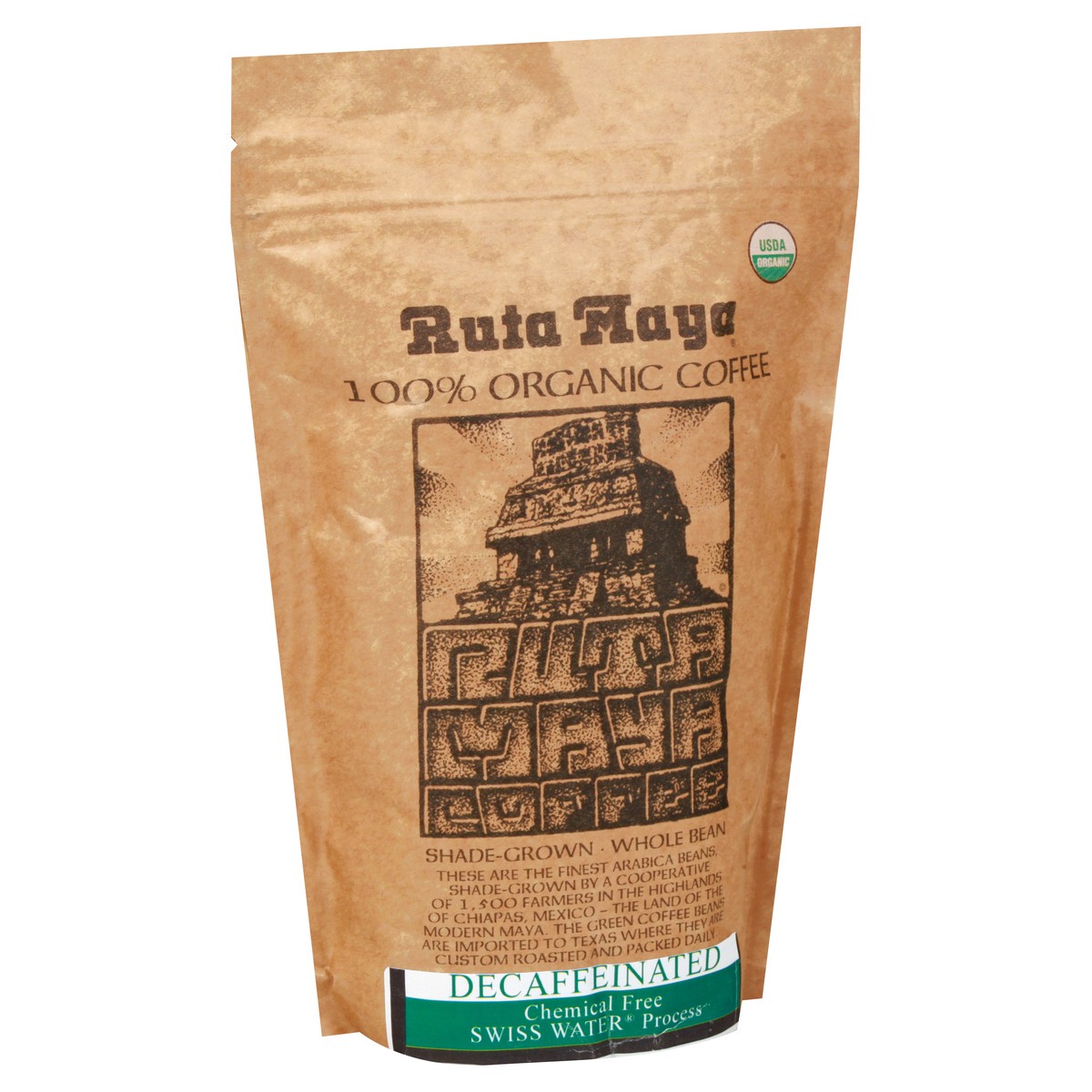 slide 2 of 12, Ruta Maya Organic Shade Grown Whole Bean Coffee 1 ea, 12 oz