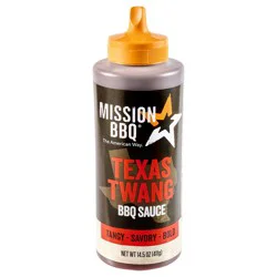 Mission BBQ Texas Twang, 14.5 oz