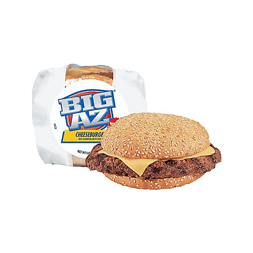 slide 1 of 1, AdvancePierre Big AZ Cheeseburger, 9.3 oz