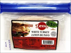 Zenu White Turkey Breast Ham