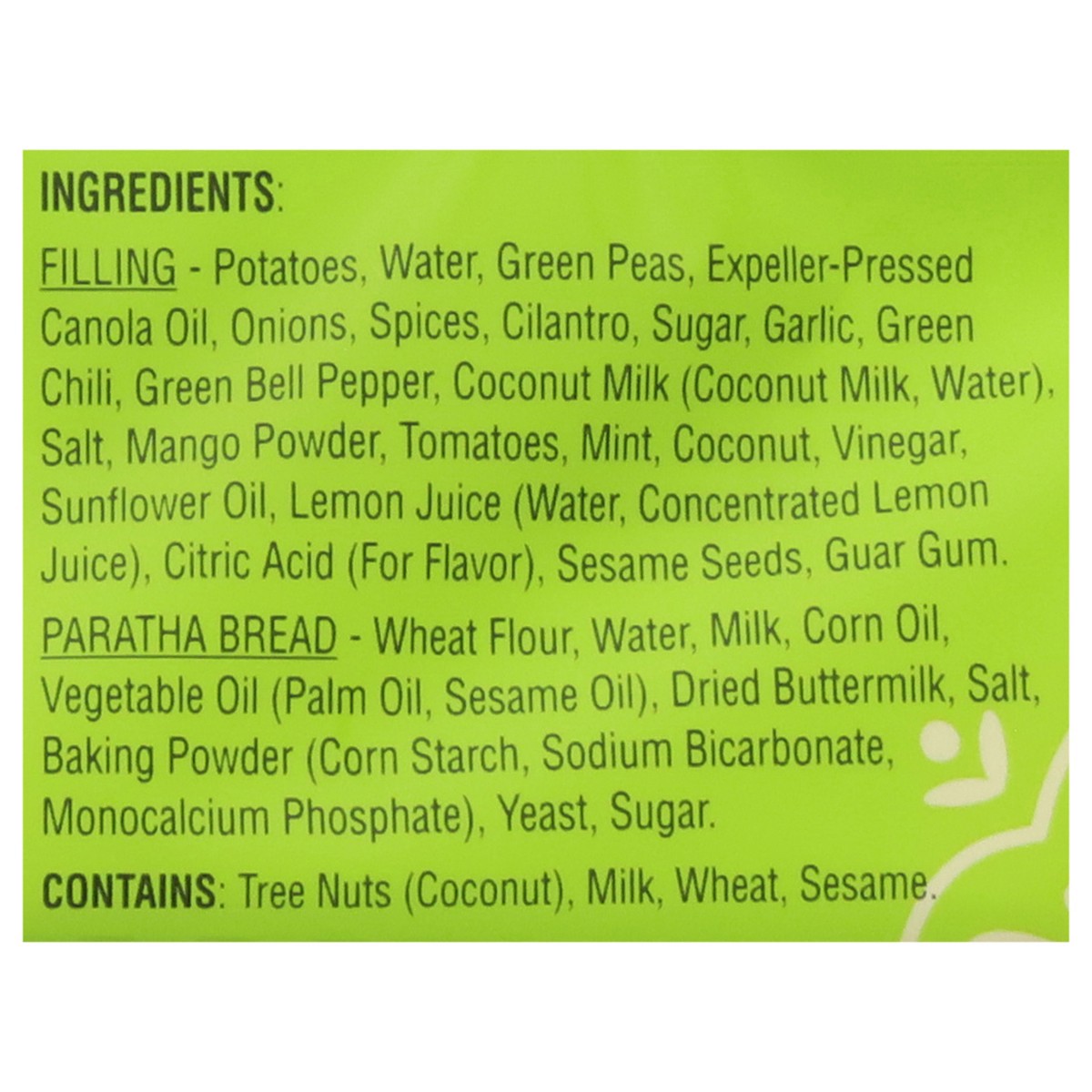 slide 9 of 13, Deep Indian Kitchen Medium Spice Potato & Pea Samosa Kati Street Wrap, 5 oz