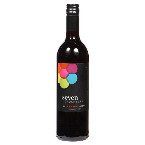 slide 1 of 1, Seven Daughters Red, 750 ml