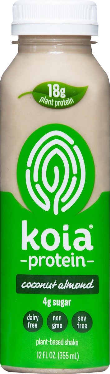 slide 4 of 7, Koia Protein - Coconut Almond - Ready To Drink Protein Shake - 12oz, 12 fl oz