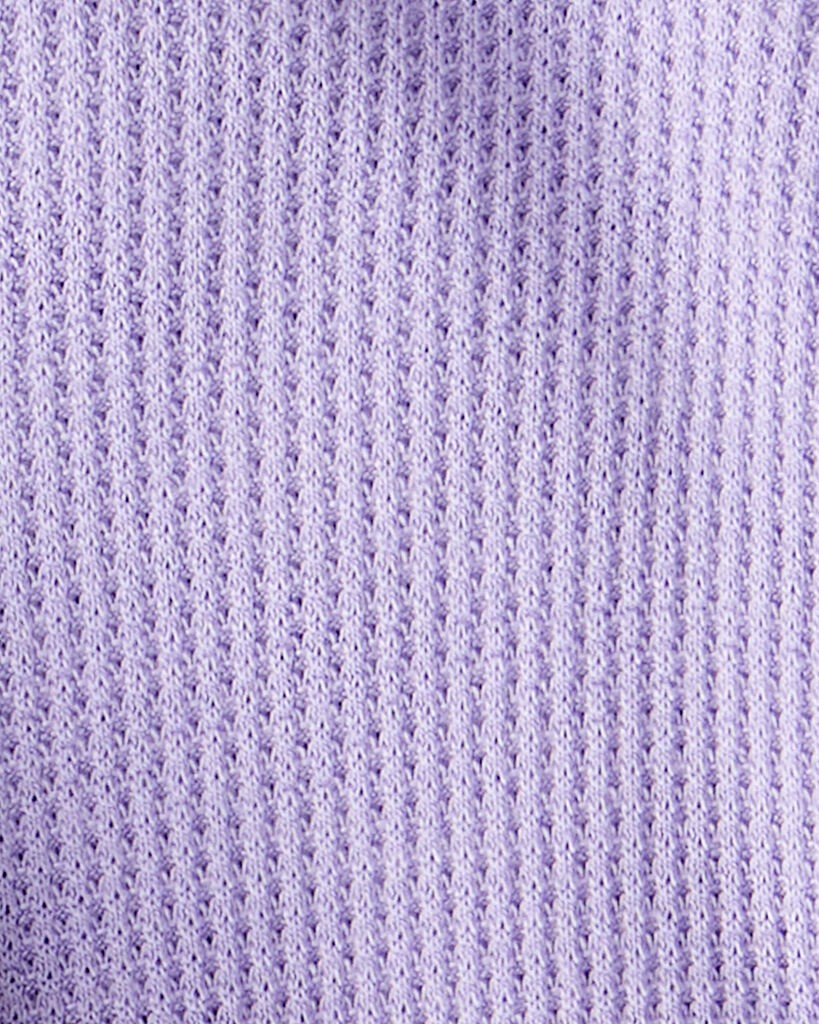 slide 4 of 5, Carter's Carters Baby Girl Paint Print PurelySoft Long-Sleeve Multipack Bodysuits - White/Purple Purple/White NB, 1 ct