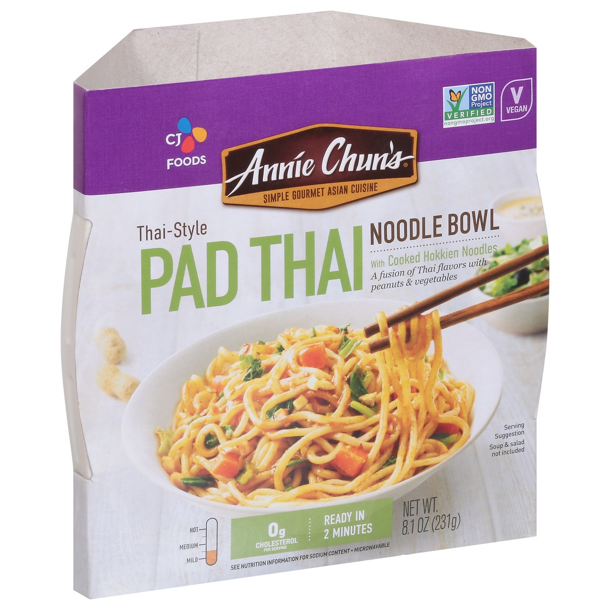 slide 4 of 11, Annie Chun's Thai-Style Pad Thai Noodle Bowl 8.1 oz, 8.1 oz