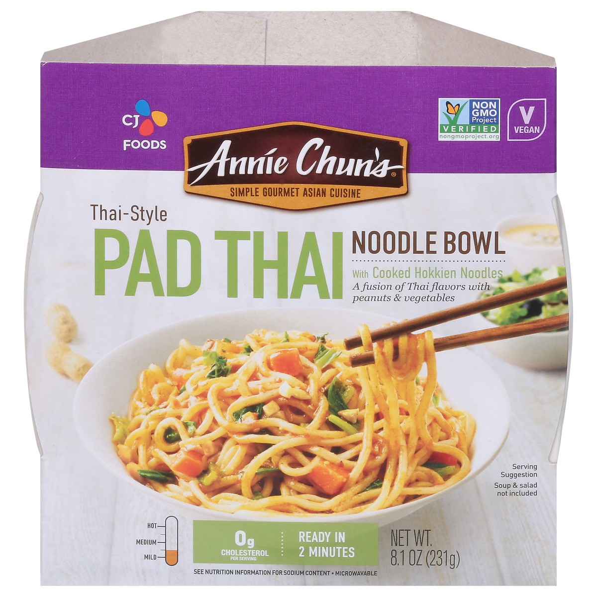 slide 11 of 11, Annie Chun's Thai-Style Pad Thai Noodle Bowl 8.1 oz, 8.1 oz