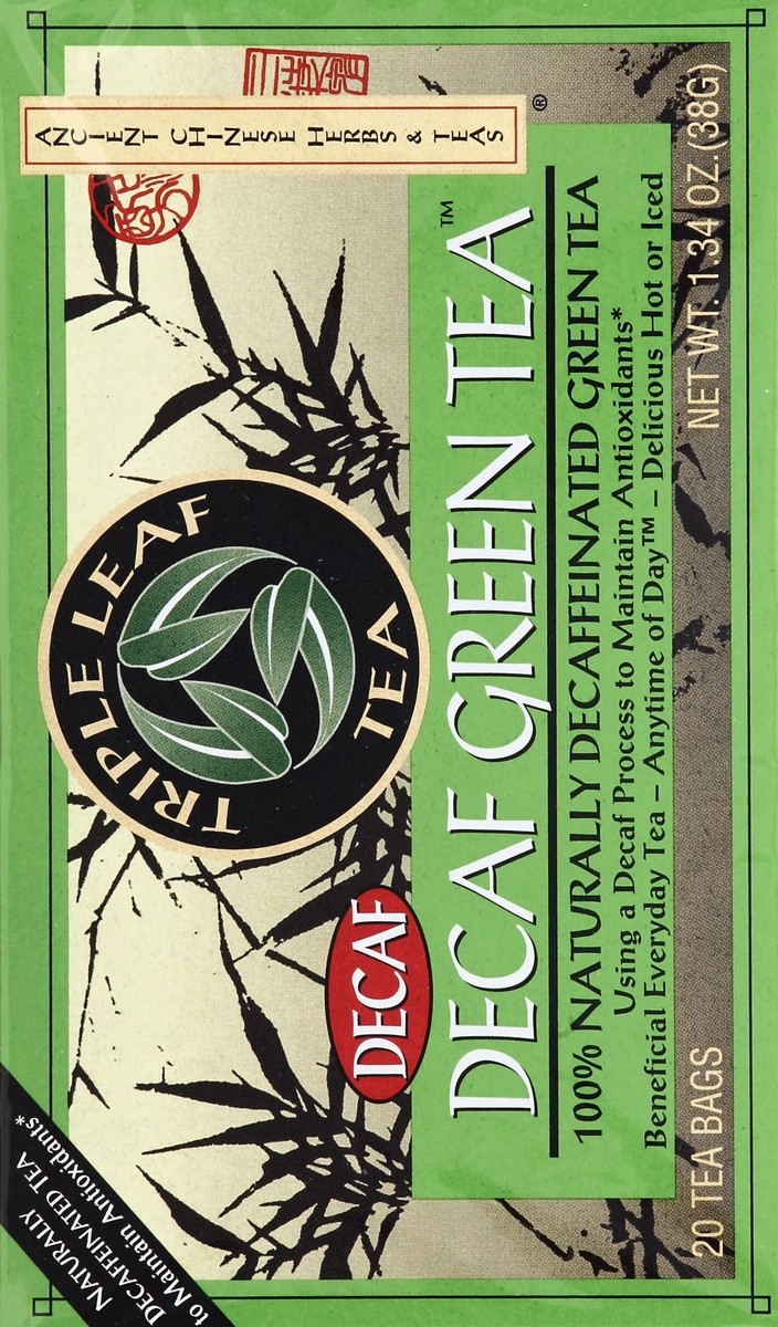 slide 5 of 5, GROCERY-DSD Bags Decaf Green Tea - 20 ct, 20 ct