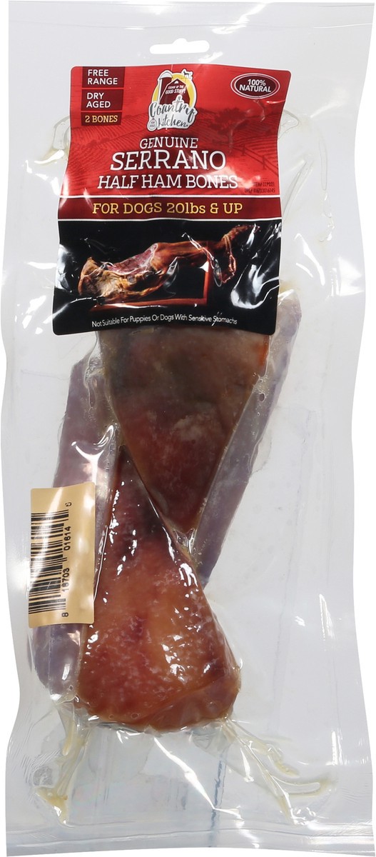 slide 6 of 12, Country Kitchen® serrano two half ham bones for dogs, 2 ct / 1 ct
