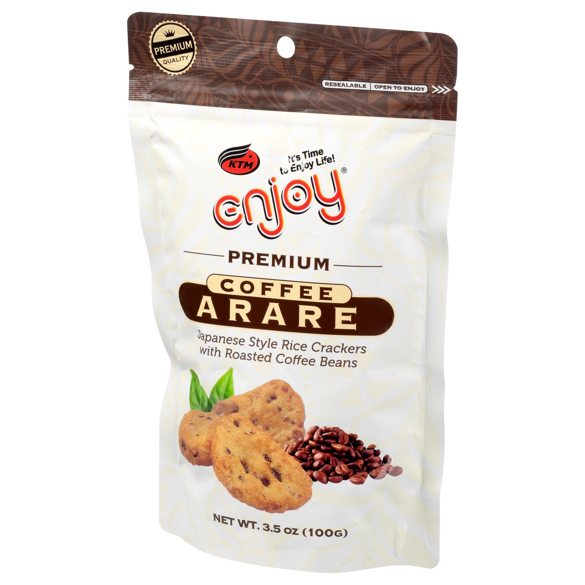 slide 3 of 12, Enjoy Premium Arare Coffee - 3.5 oz, 3.5 oz