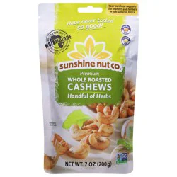 Sunshine Nut Co. Cashews Roasted with Herbs
