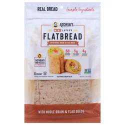 Atoria's Family Bakery Atorias Family Bakery Mini Whole Grain & Flax Lavash - 6 Oz