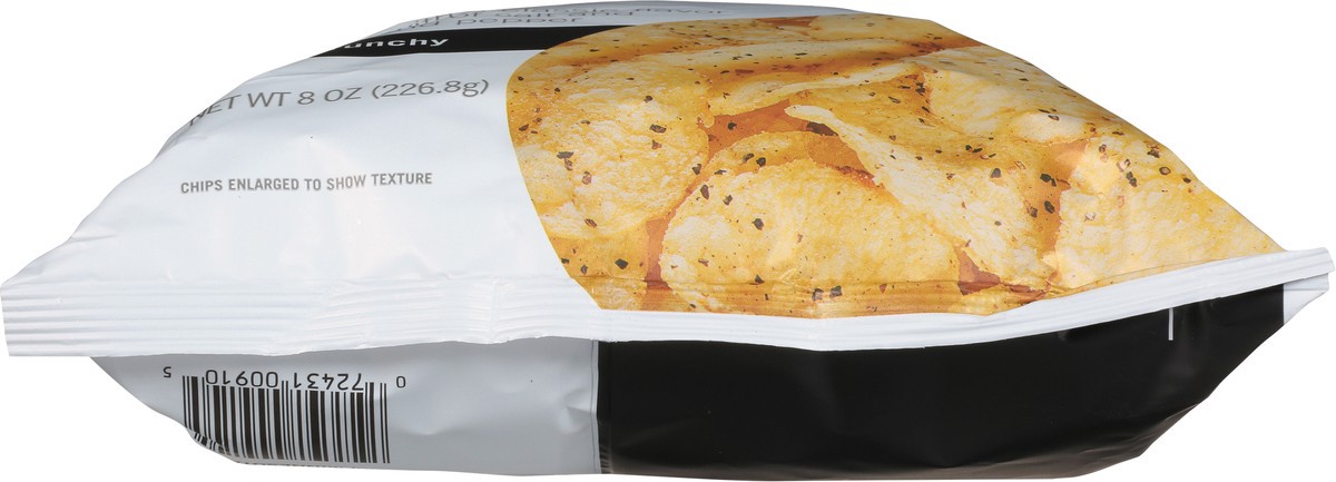 slide 12 of 12, L&B Extra Crunchy Salt & Crackled Black Pepper Kettle Chips - 8 oz, 8 oz