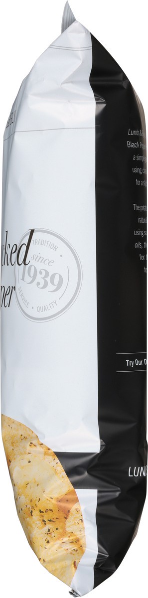 slide 5 of 12, L&B Extra Crunchy Salt & Crackled Black Pepper Kettle Chips - 8 oz, 8 oz